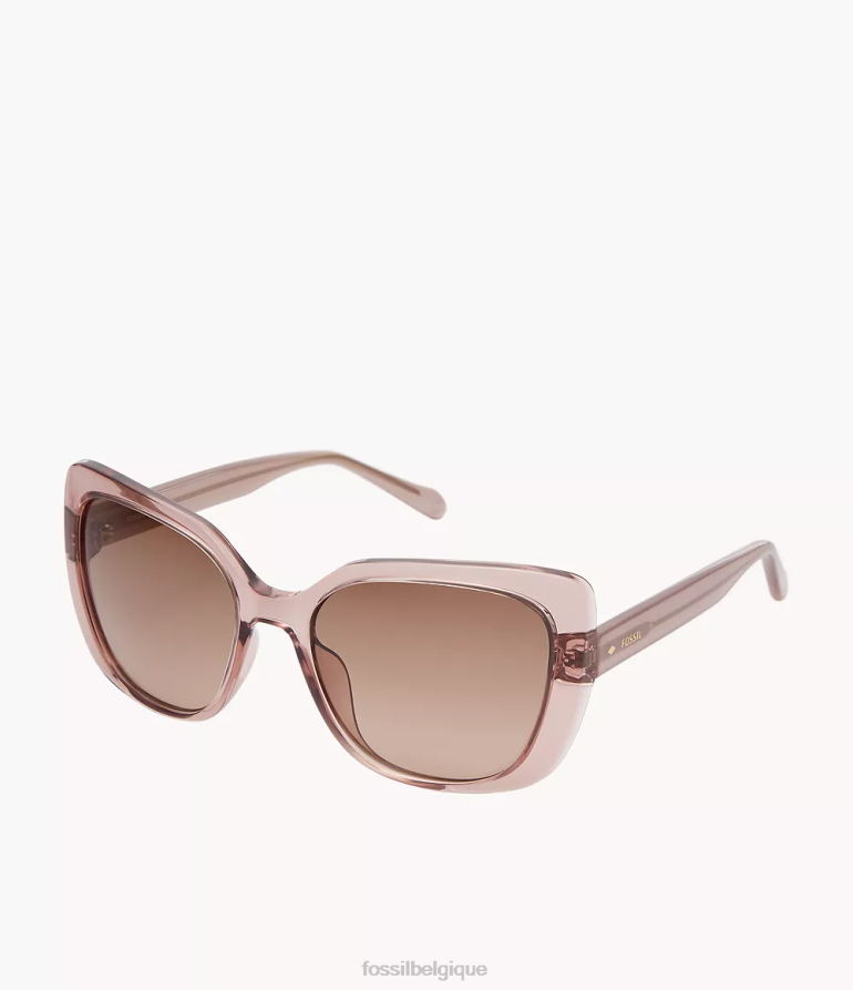 Fossil accessoire femmes lunettes de soleil carrées cate brun 8V46041977