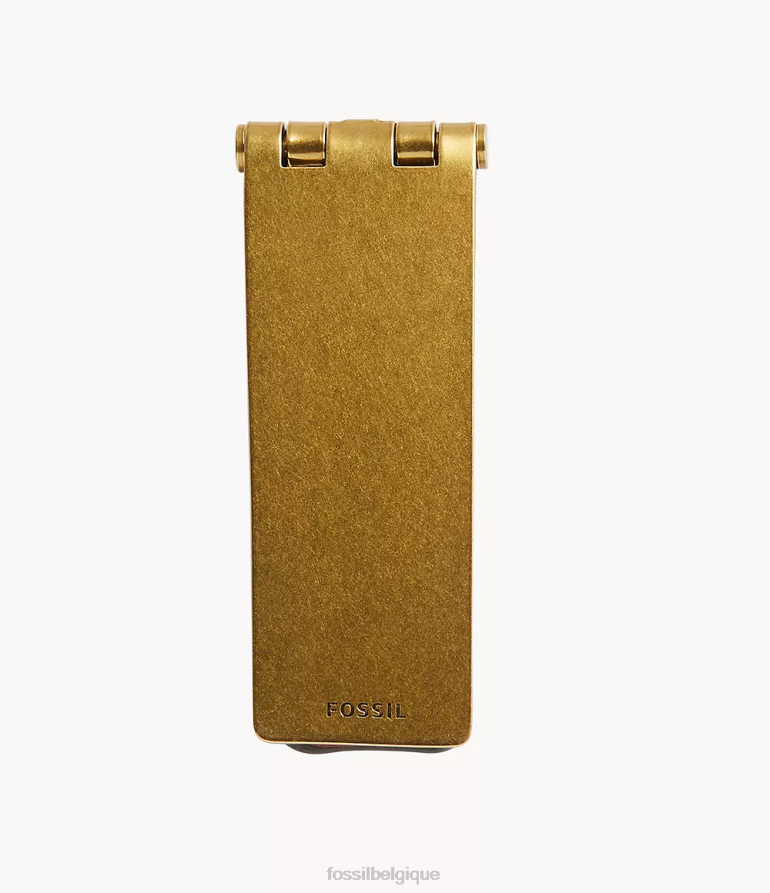 Fossil accessoire Hommes pince à billets cadeau brun 8V46042047
