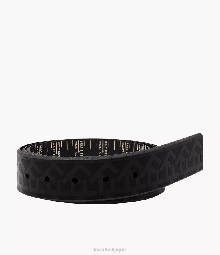 Fossil accessoire Hommes sangle de ceinture découpée sur mesure noir 8V46042063