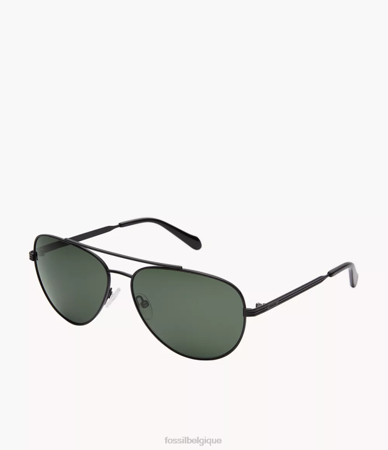 Fossil accessoire Hommes lunettes de soleil aviateur Langley vert 8V46042011