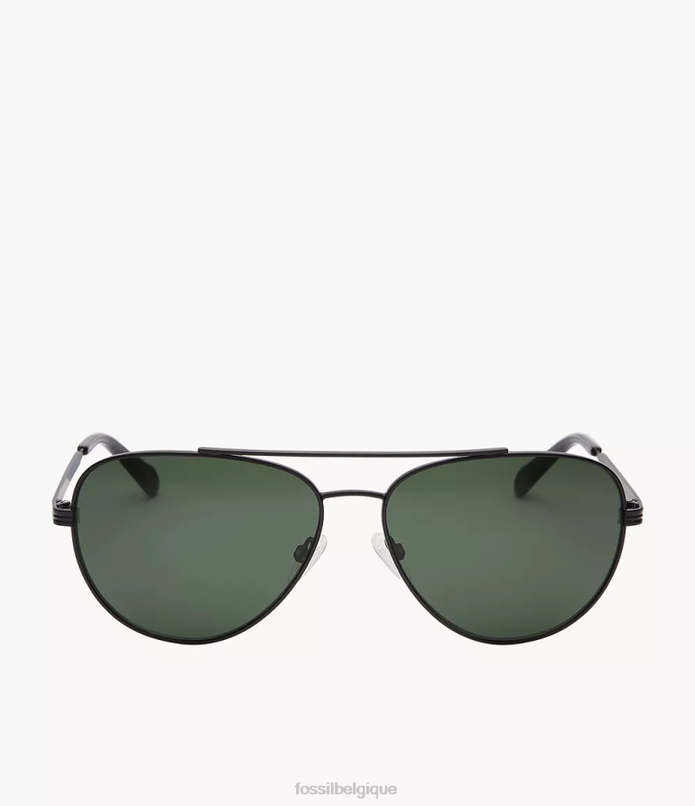 Fossil accessoire Hommes lunettes de soleil aviateur Langley vert 8V46042011