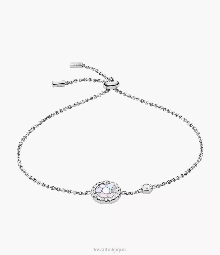 Fossil bijoux femmes bracelet de station elliott sterling nacre 8V4604967