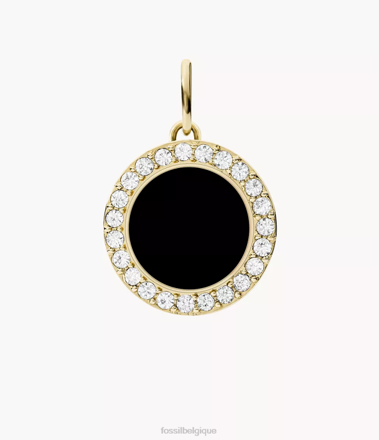 Fossil bijoux femmes corra oh, un charme si charmant Onyx noir 8V46041277