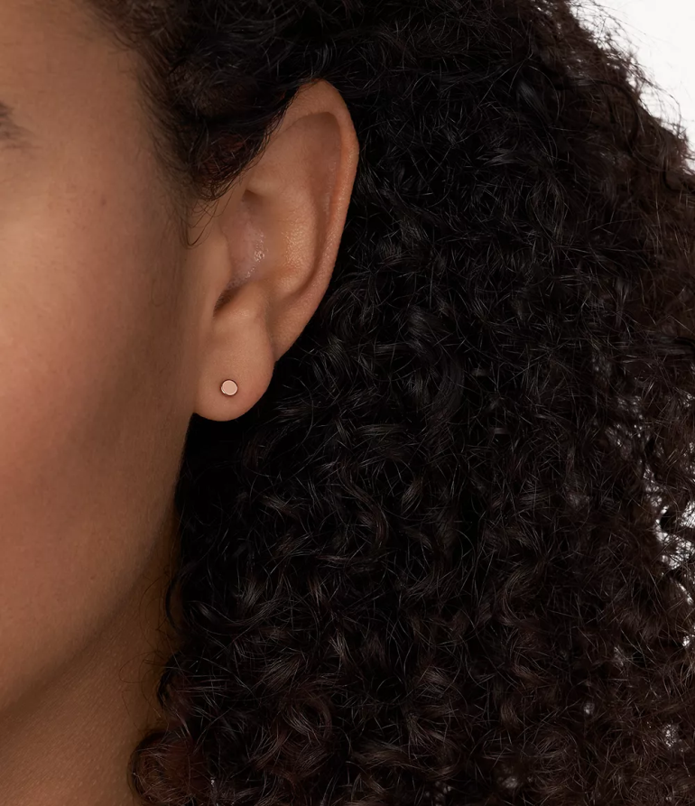 Fossil bijoux femmes boucle d'oreille ronde en acier inoxydable Sadie ton doré rose 8V46041054