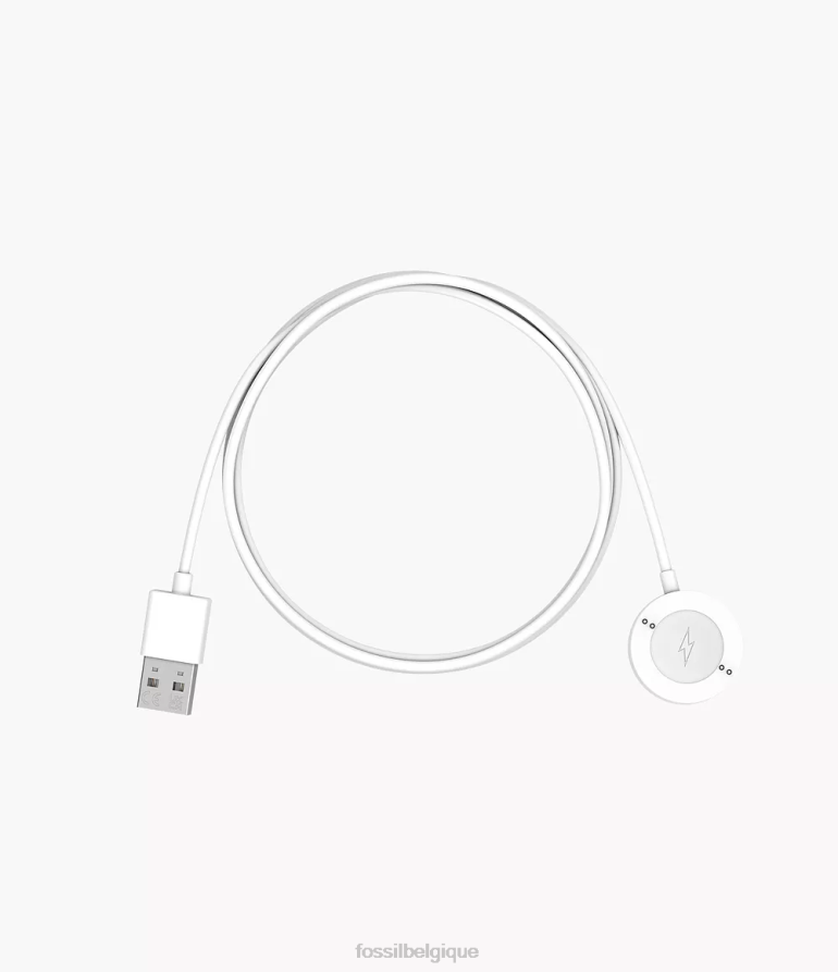 Fossil montre femmes chargeur rapide pour montre intelligente génération 6 blanc 8V460419