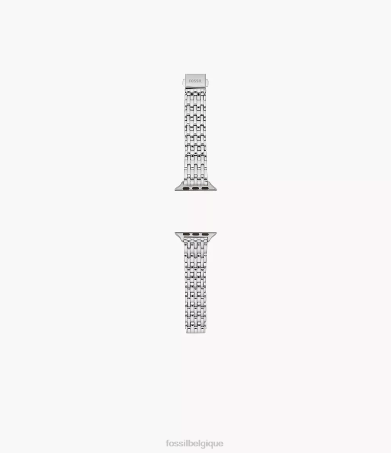 Fossil accessoire femmes Bracelet en acier inoxydable 38 mm/40 mm/41 mm pour montre Apple argent 8V4604170