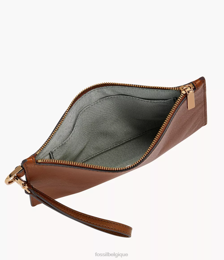 Fossil portefeuille femmes bracelet brun 8V4604789