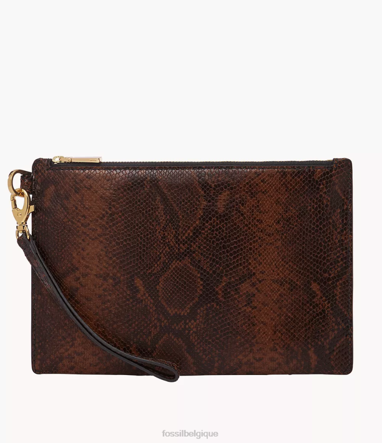 Fossil portefeuille femmes bracelet cadeau imprimé serpent 8V4604799