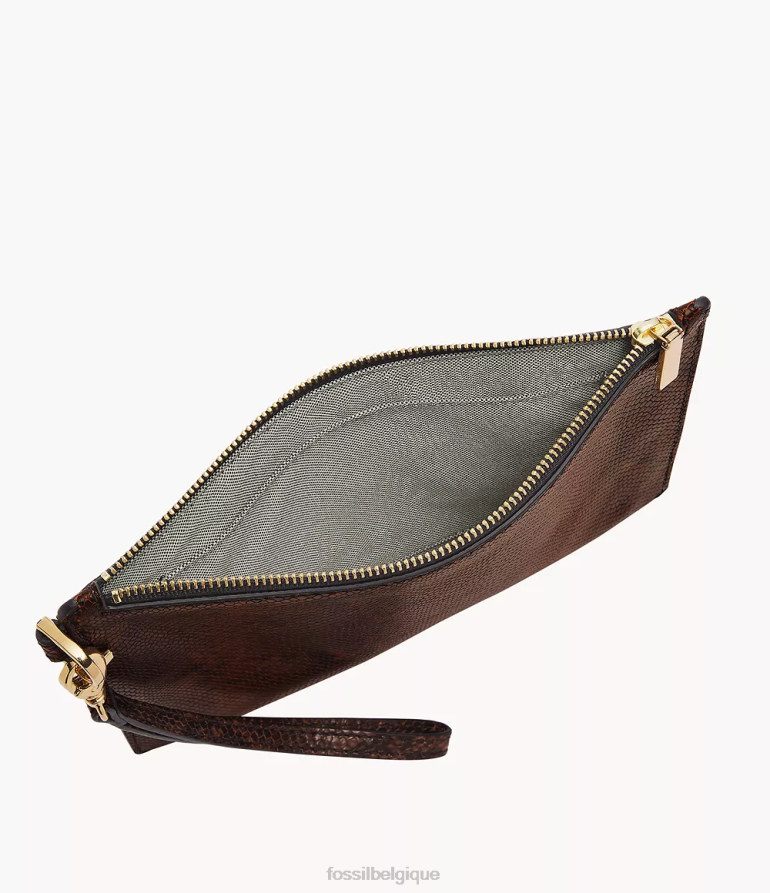 Fossil portefeuille femmes bracelet cadeau imprimé serpent 8V4604799