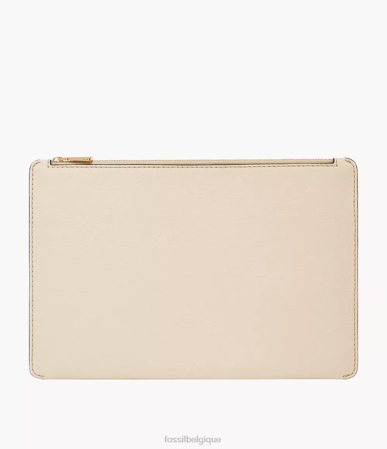 Fossil portefeuille femmes poche blanc 8V46042001