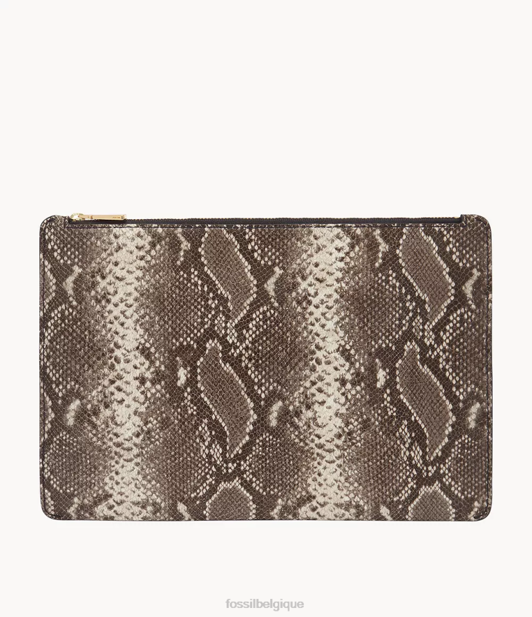 Fossil portefeuille femmes poche imprimé serpent 8V46041997