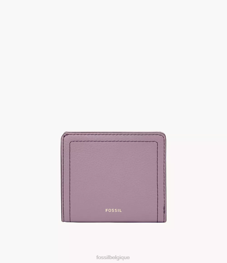 Fossil portefeuille femmes Logan petit pliable violet 8V4604751