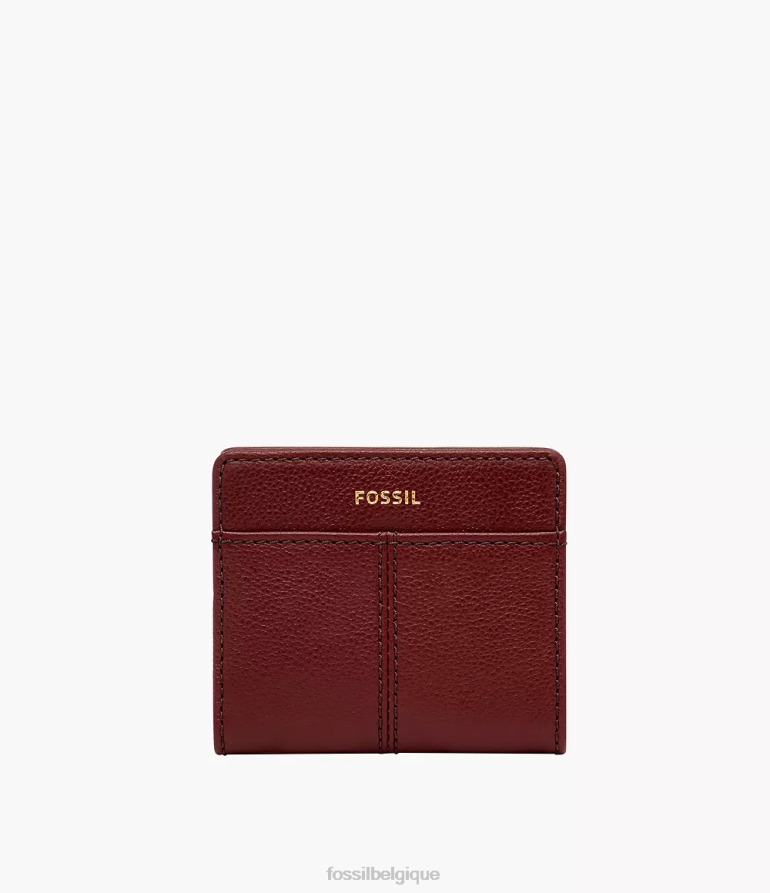 Fossil portefeuille femmes tara multifonction rouge 8V4604887