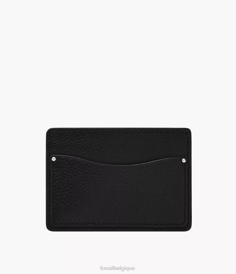 Fossil portefeuille Hommes étui à cartes Anderson noir 8V46041717
