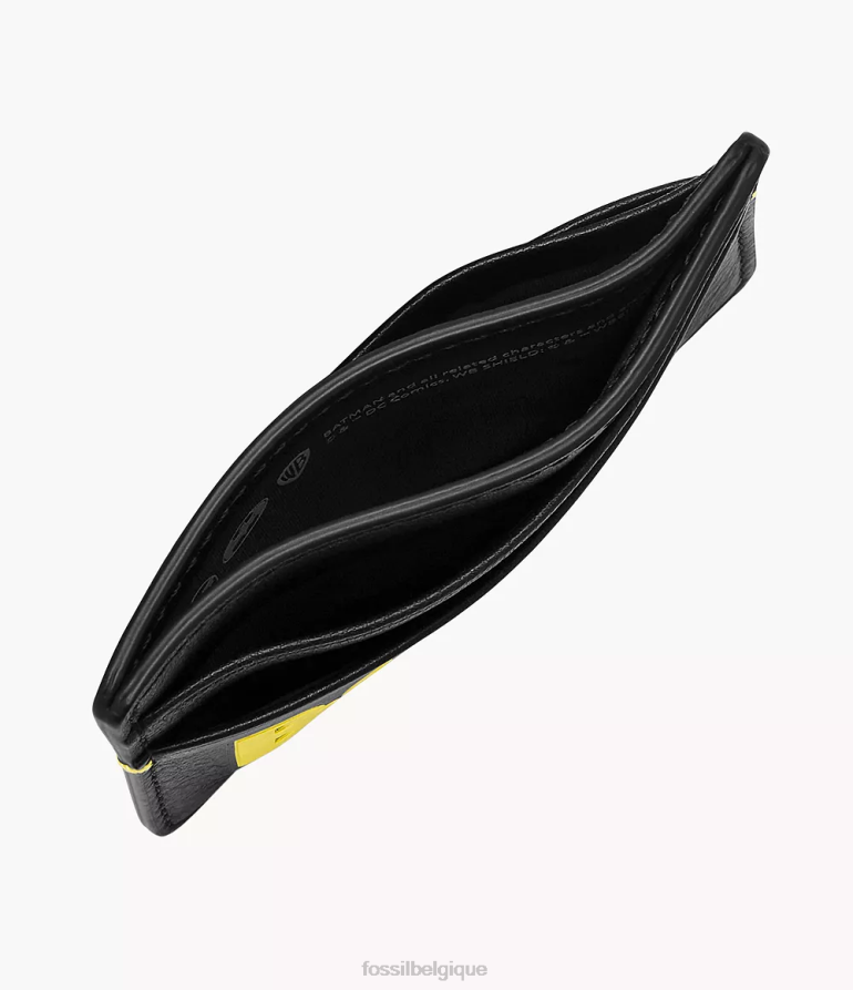 Fossil portefeuille Hommes étui à cartes Batman Legacy en édition limitée noir 8V46041772
