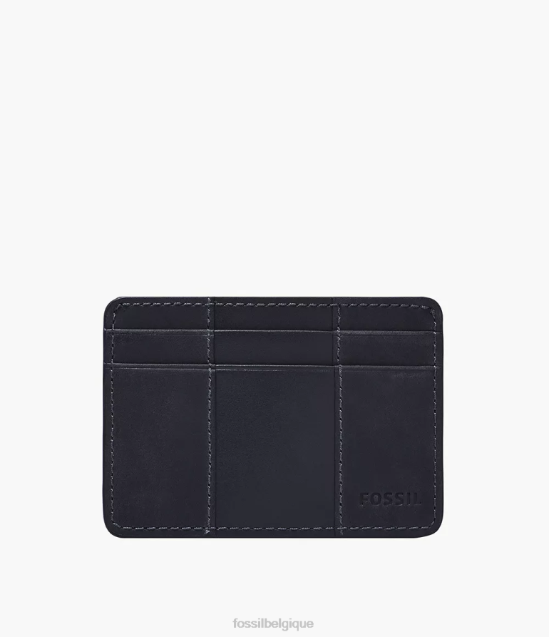 Fossil portefeuille Hommes étui à cartes Everett marine 8V46041719