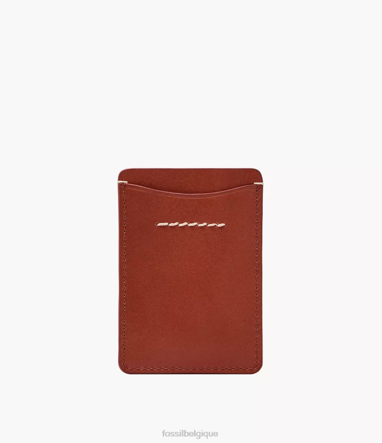 Fossil portefeuille Hommes étui à cartes westover cannelle 8V46041752