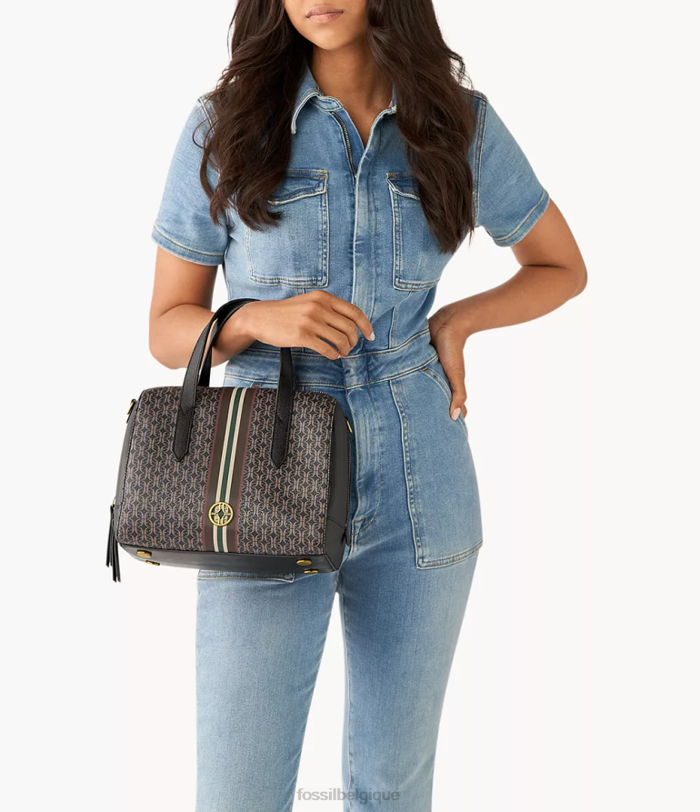 Fossil sac femmes cartable Sydney noir 8V4604588