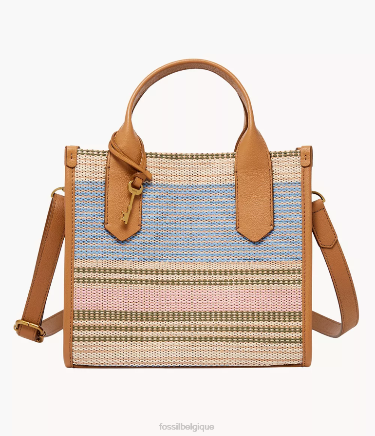 Fossil sac femmes cartable kyler rayures 8V4604483