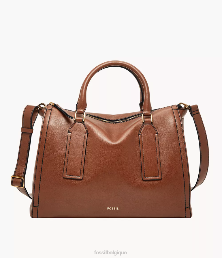 Fossil sac femmes cartable parker brun 8V4604395