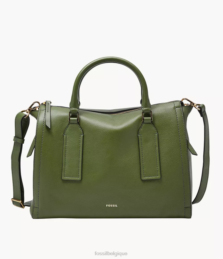 Fossil sac femmes cartable parker vert 8V4604349