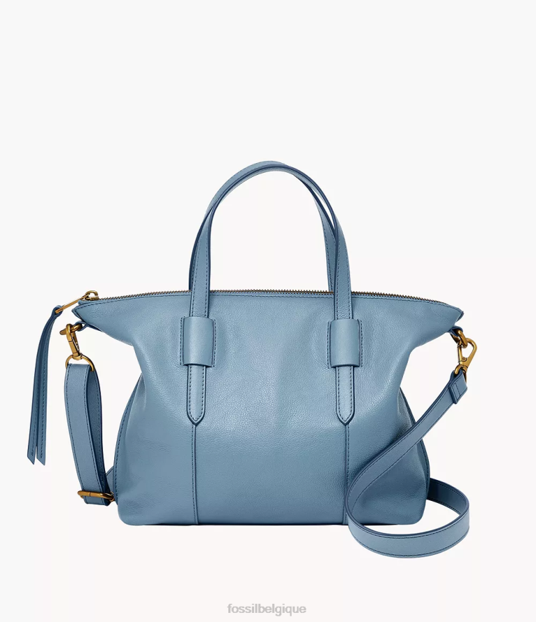 Fossil sac femmes cartable skylar bleu 8V4604585