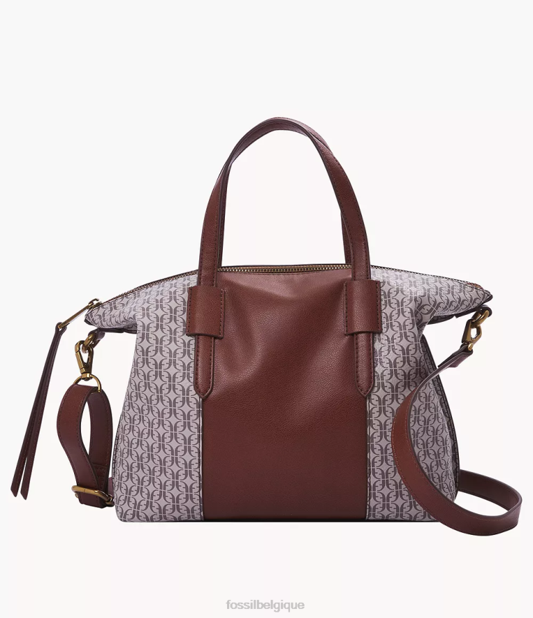 Fossil sac femmes cartable skylar brun 8V4604629