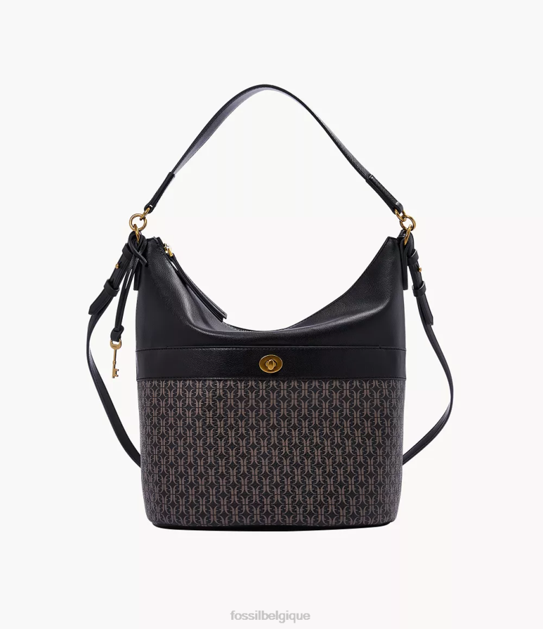 Fossil sac femmes Talulla clochard noir 8V4604577