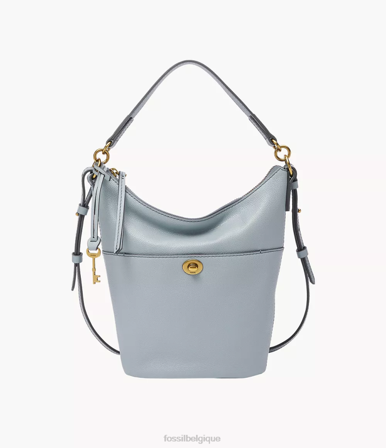 Fossil sac femmes Talulla petit clochard bleu 8V4604635