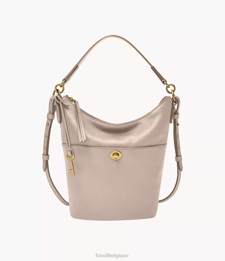 Fossil sac femmes Talulla petit clochard gris 8V4604708