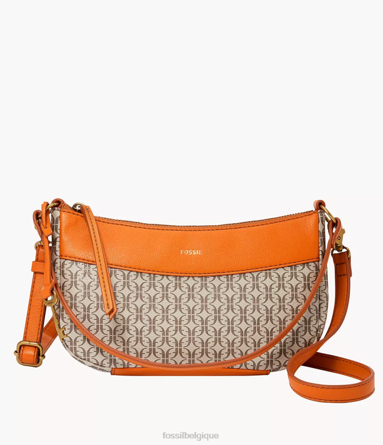 Fossil sac femmes baguette skylar orange 8V4604508