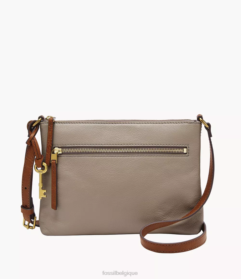 Fossil sac femmes fiona petit sac à bandoulière e/w gris 8V4604666