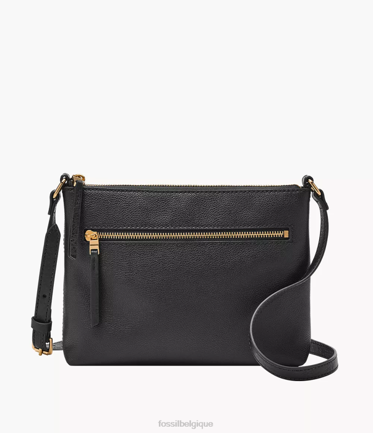 Fossil sac femmes fiona petit sac à bandoulière e/w noir 8V4604419