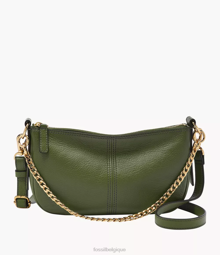 Fossil sac femmes jolie baguette vert 8V4604346