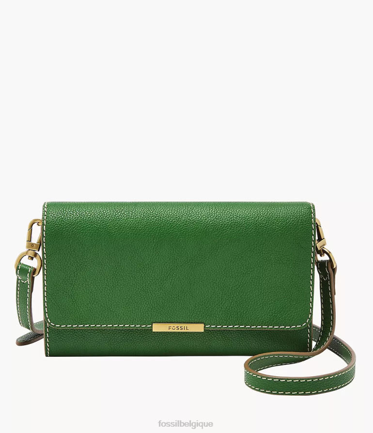 Fossil sac femmes jori portefeuille bandoulière vert 8V4604820