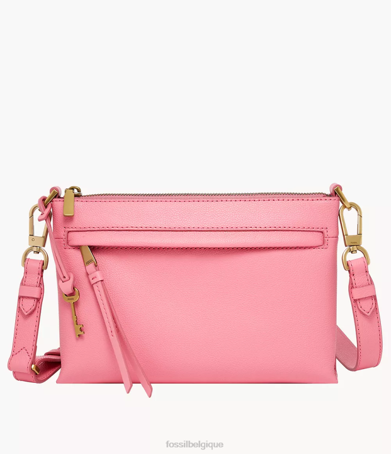Fossil sac femmes petit sac à bandoulière Kiera rose 8V4604518