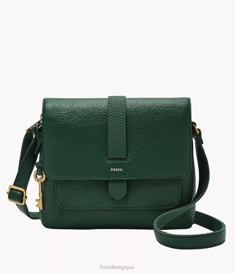 Fossil sac femmes petit sac à bandoulière Kinley vert 8V4604648