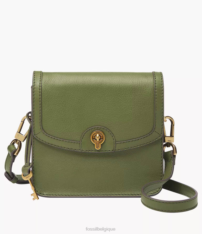 Fossil sac femmes petit sac à bandoulière ainsley olive 8V4604484