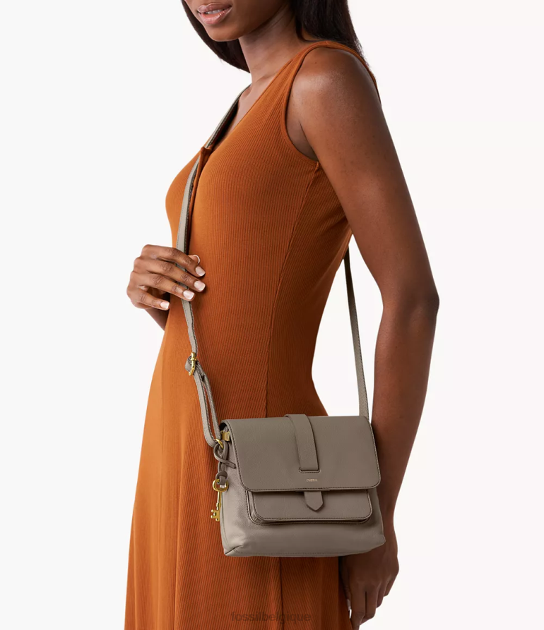 Fossil sac femmes sac à bandoulière Kinley gris 8V4604652