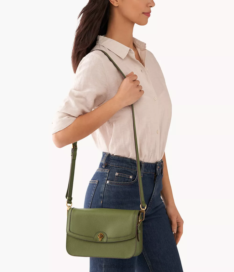 Fossil sac femmes sac à bandoulière ainsley olive 8V4604661