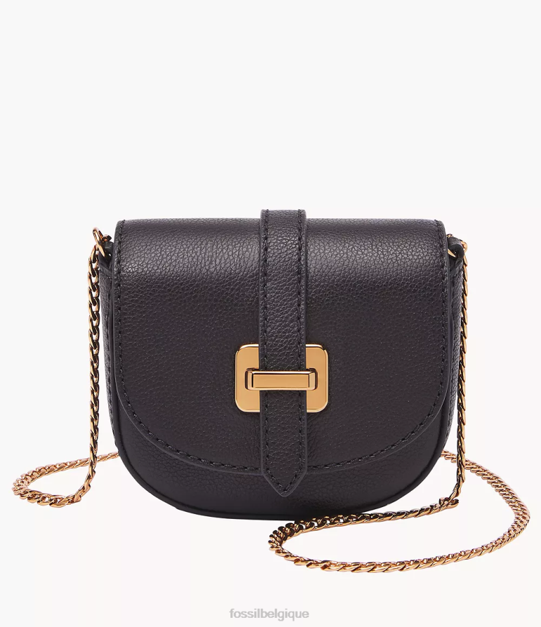 Fossil sac femmes sac à bandoulière en émeri noir 8V4604500