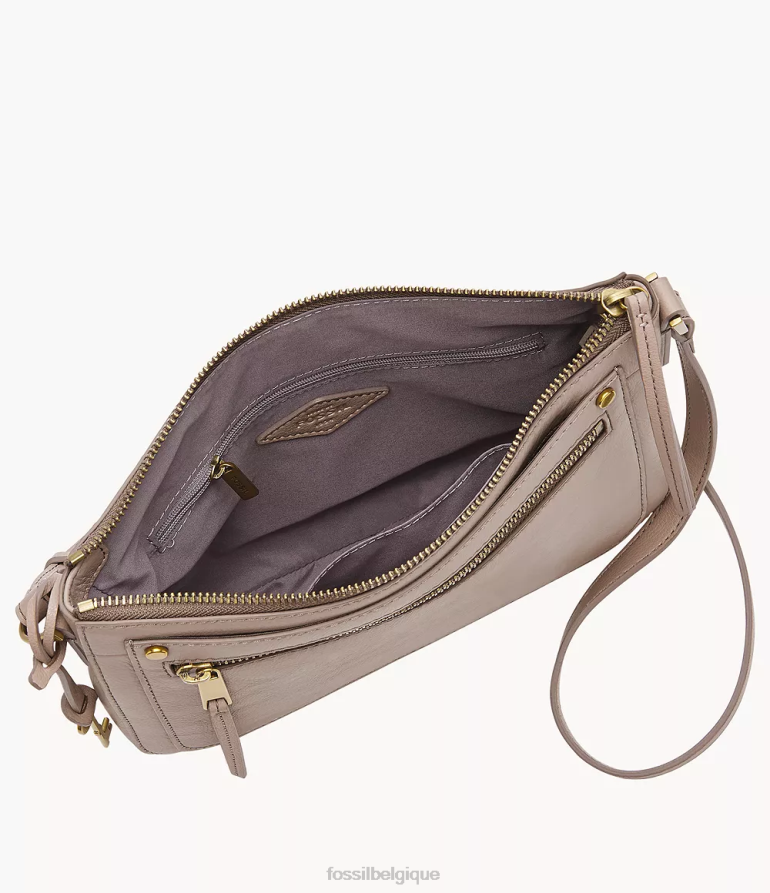 Fossil sac femmes sac à bandoulière farrah gris 8V4604559