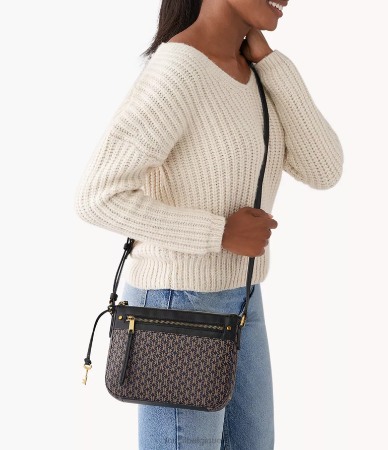 Fossil sac femmes sac à bandoulière farrah noir 8V4604408