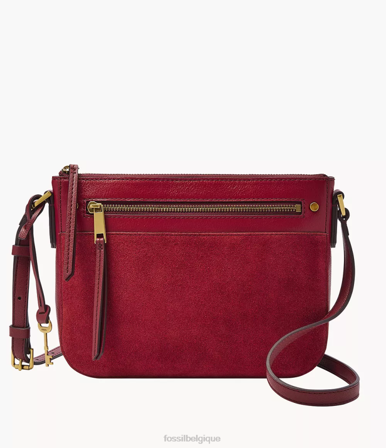 Fossil sac femmes sac à bandoulière farrah rouge 8V4604473