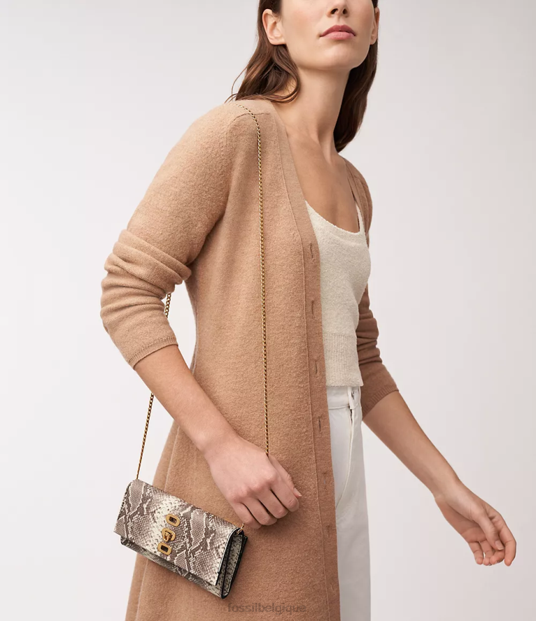 Fossil sac femmes sac à bandoulière penrose blanc 8V4604298