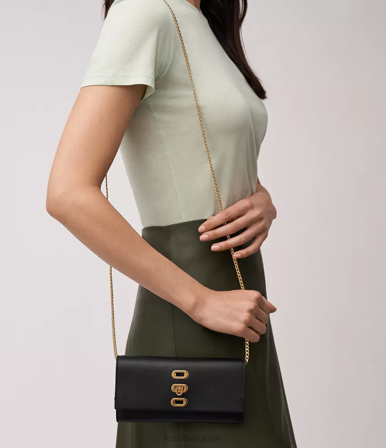 Fossil sac femmes sac à bandoulière penrose noir 8V4604310