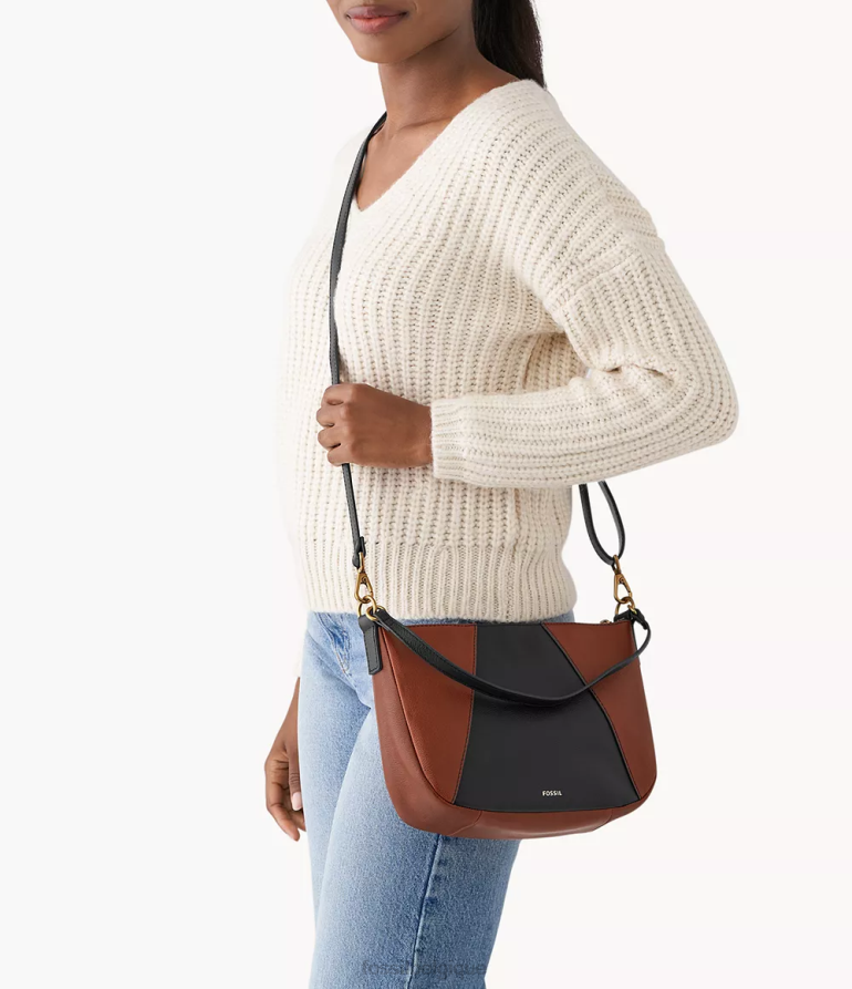 Fossil sac femmes sac à bandoulière skylar brun 8V4604680
