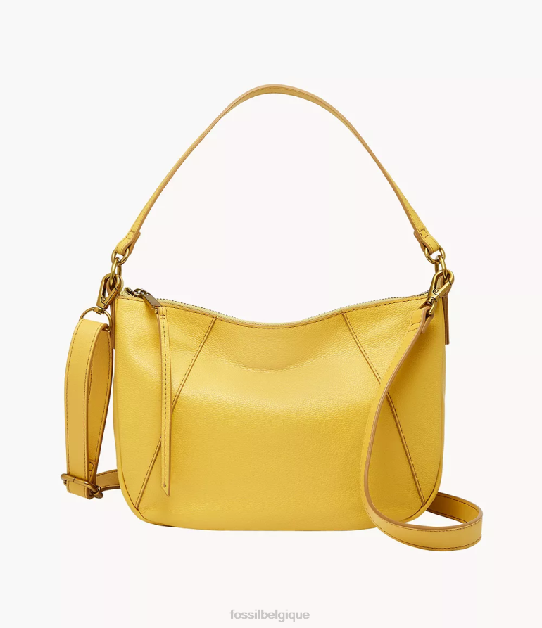 Fossil sac femmes sac à bandoulière skylar jaune 8V4604457