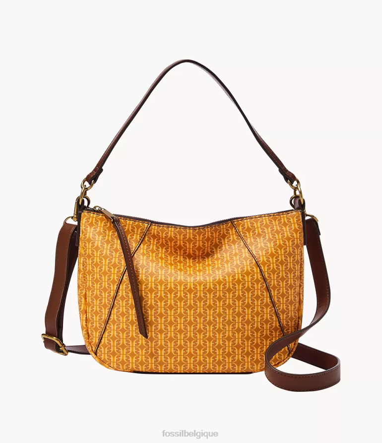 Fossil sac femmes sac à bandoulière skylar jaune 8V4604682