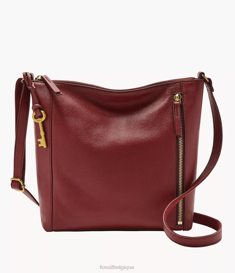 Fossil sac femmes sac à bandoulière tara rouge 8V4604663